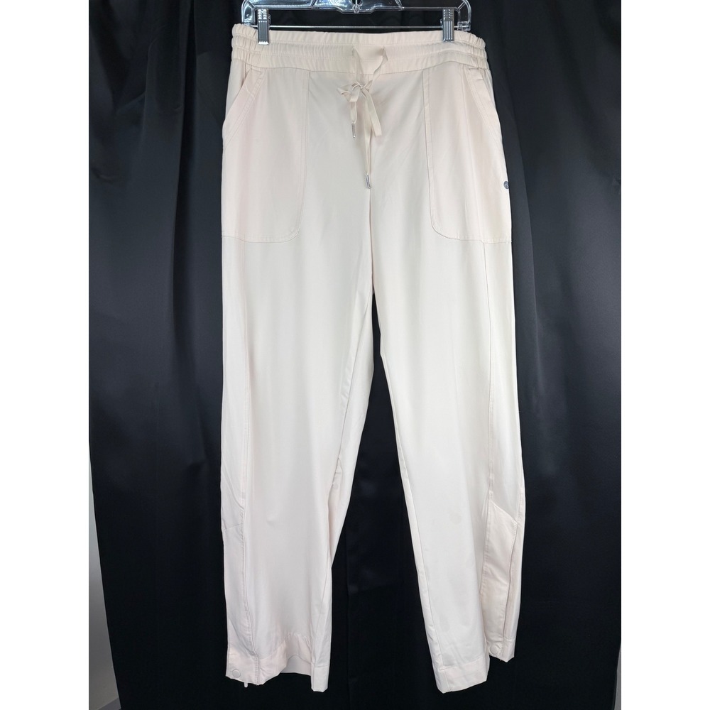 Apana Yoga Lifestyle Pants Canvas Beige AF5287 Large NWT